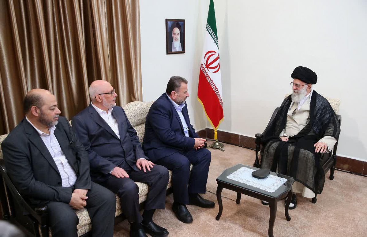 وفد حماس في ايران