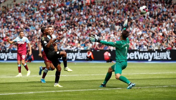 جانب من المباراة