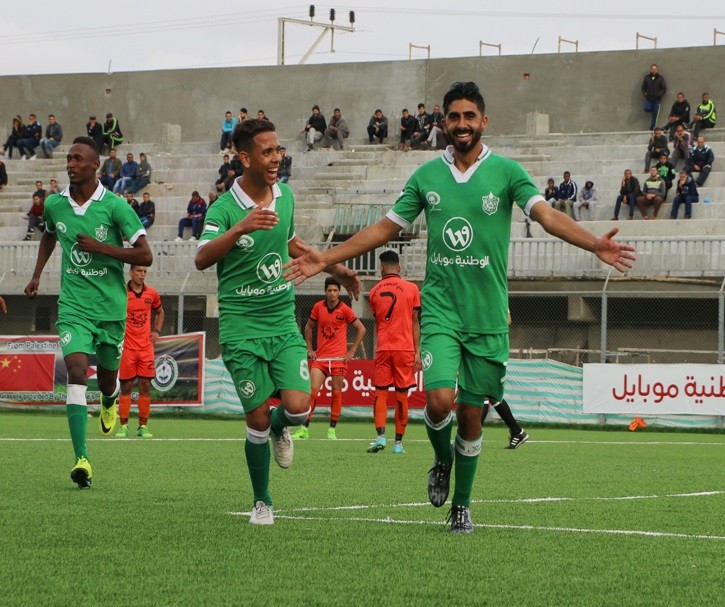 لاعبو خدمات رفح