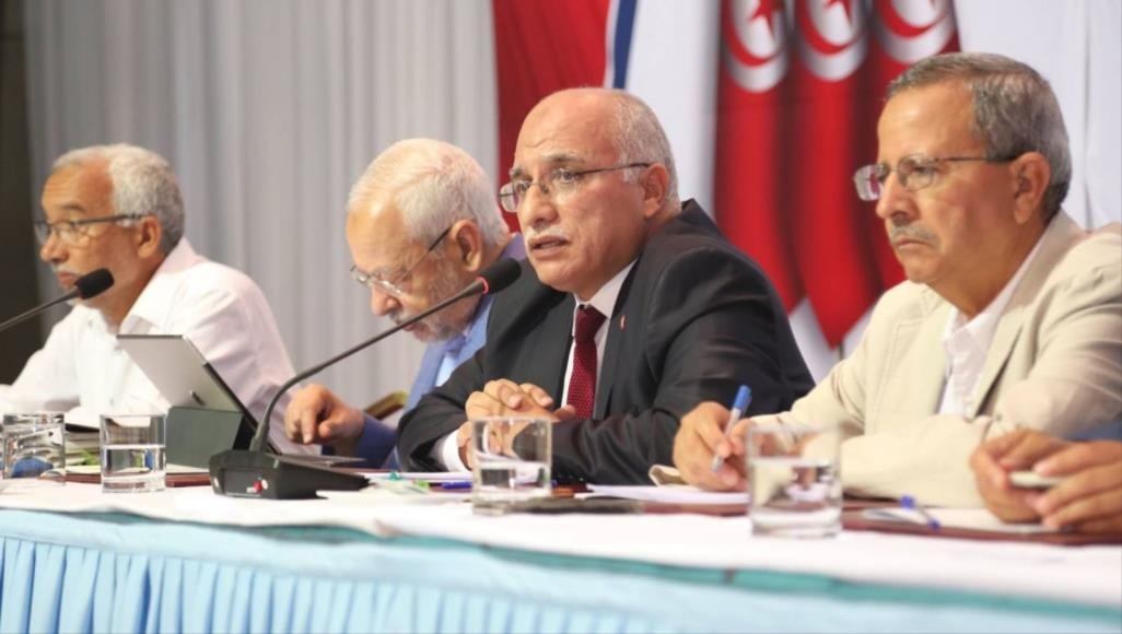 النهضة شددت على رفض كل تدخل خارجي في الشأن التونسي (مواقع التواصل)