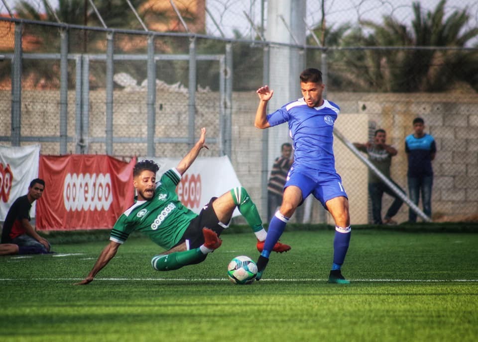 جانب من المباراة