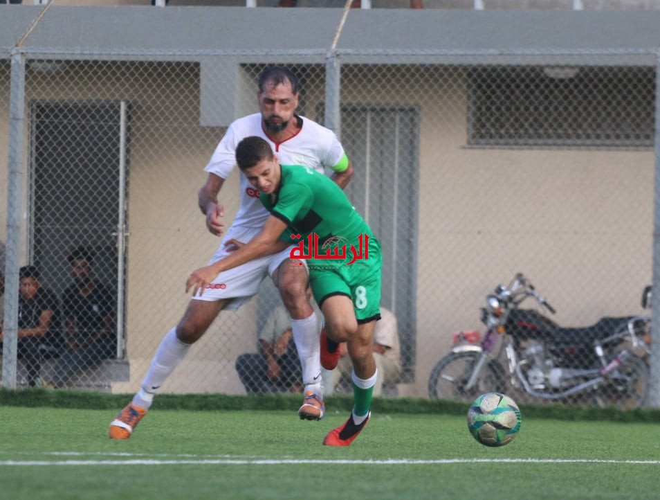 جانب من المباراة