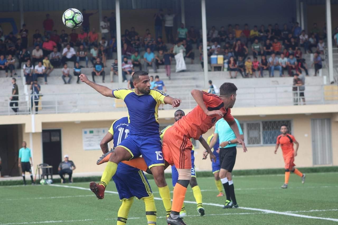 جانب من المباراة