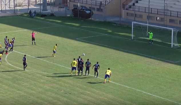 جانب من المباراة