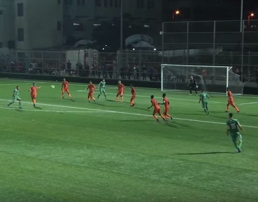 جانب من المباراة