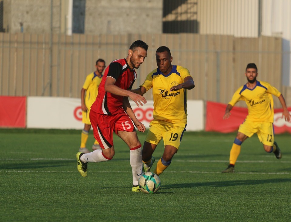 جانب من المباراة