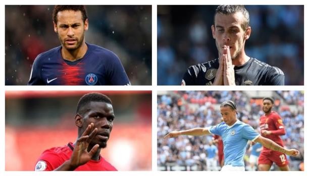 بيل ونيمار وساني وبوغبا