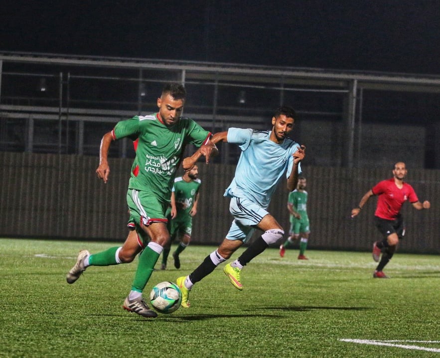 جانب من المباراة