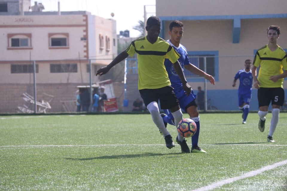 جانب من أحد مباريات خدمات النصيرات