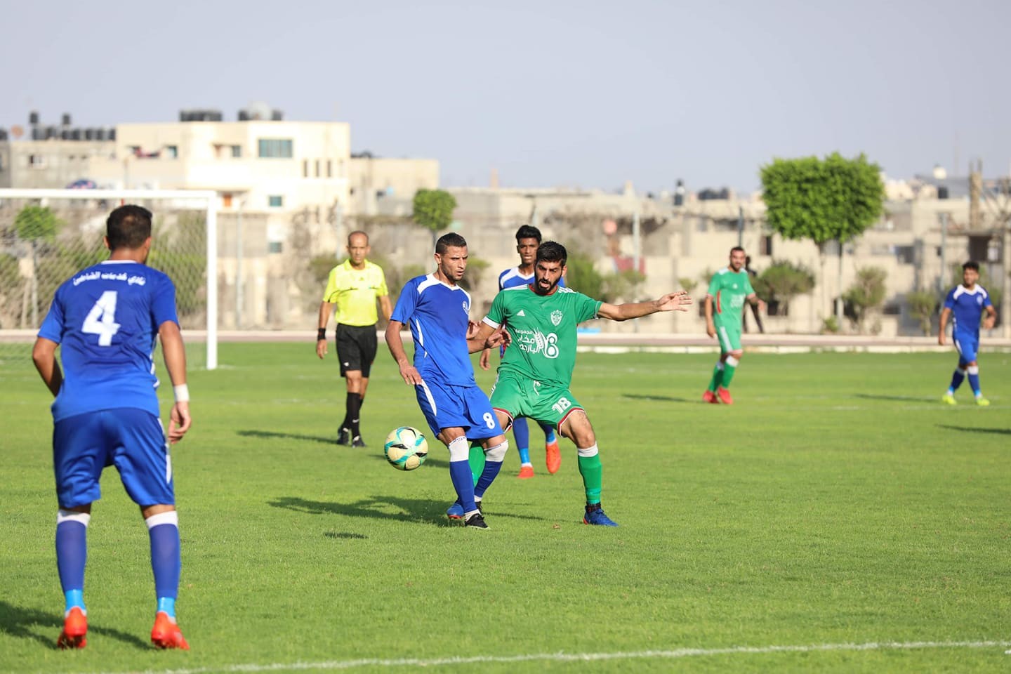 جانب من أحد مباريات الممتازة