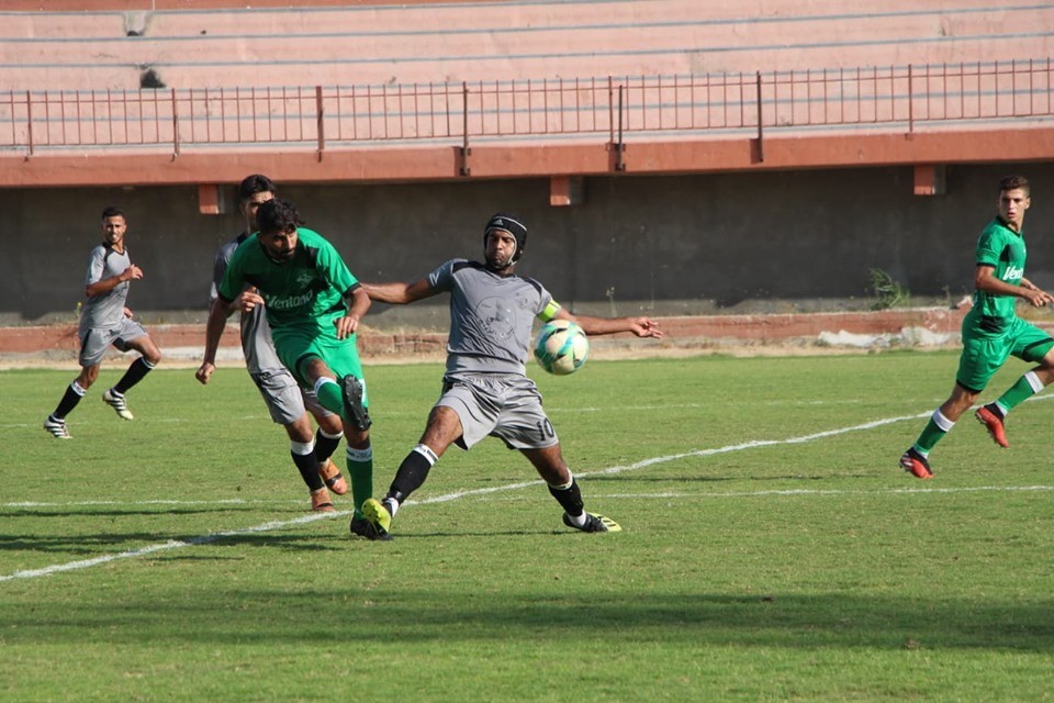 جانب من المباراة