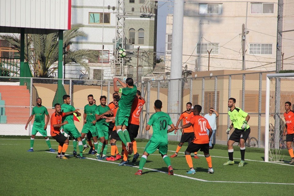 جانب من المباراة