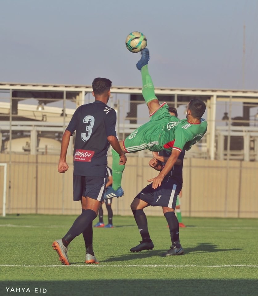 جانب من المباراة