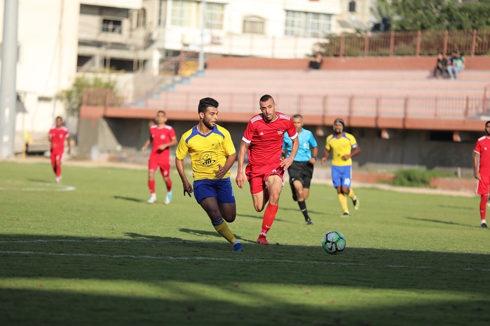 جانب من المباراة