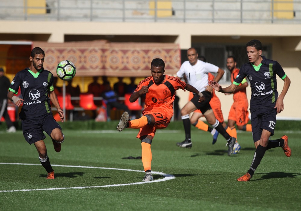 جانب من أحد مباريات اتحاد خانيونس