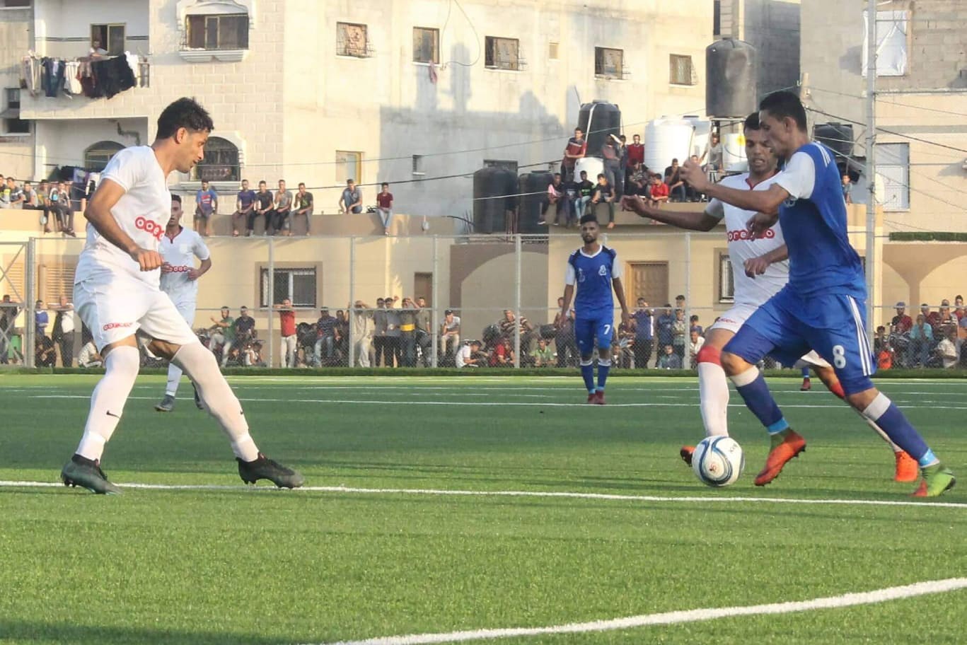 جانب من المباراة