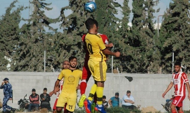 جانب من المباراة