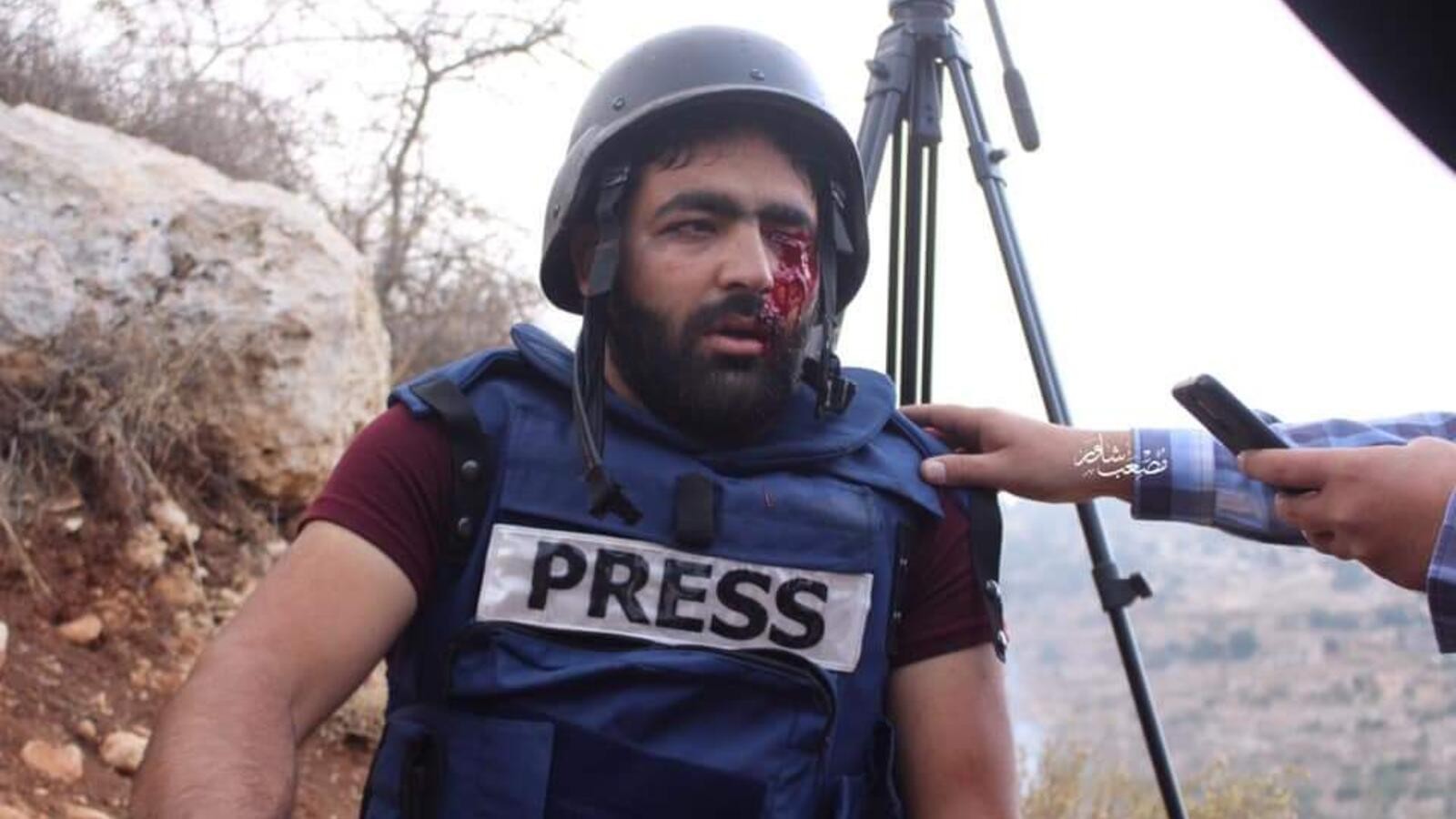 الصحفي معاذ عمارنة