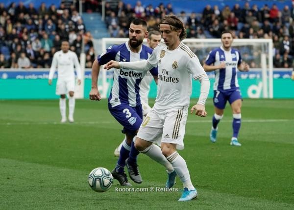 جانب من المباراة