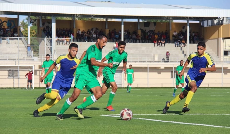 جانب من مباراة سابقة بين الصداقة والحوانين