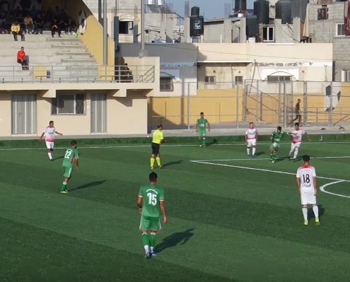جانب من المباراة