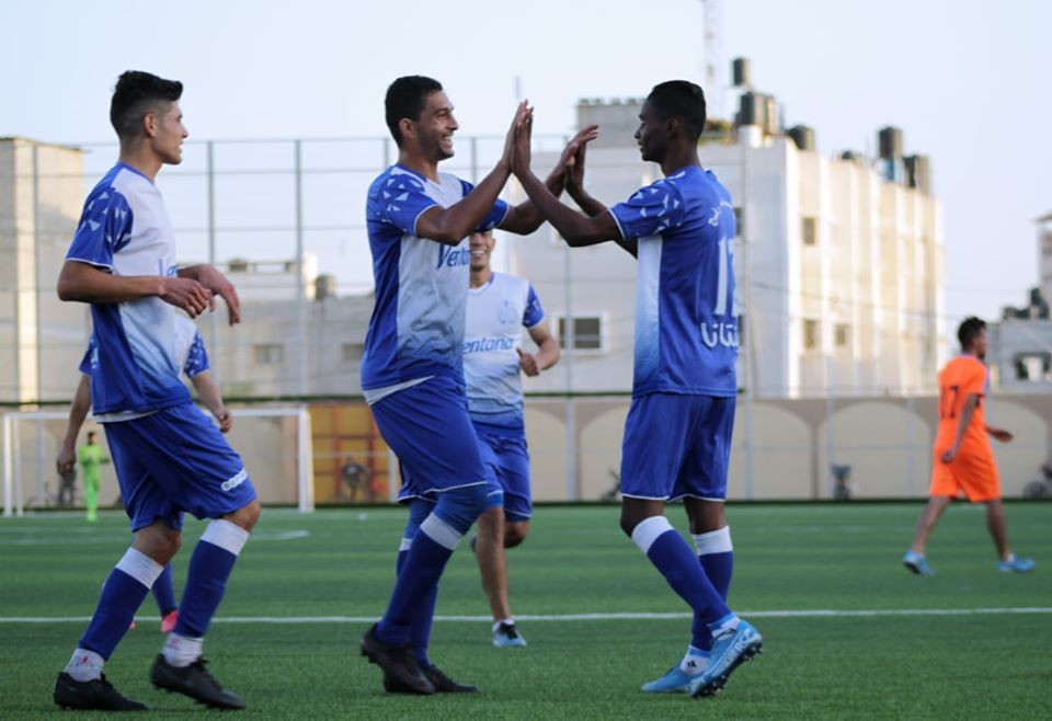 لاعبو شباب رفح