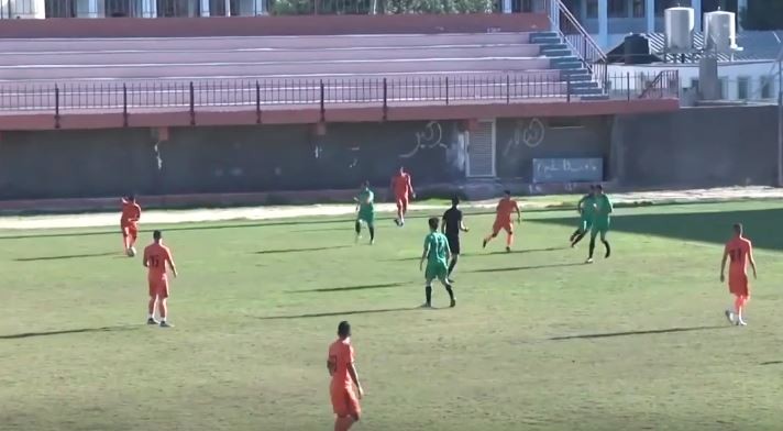 جانب من المباراة