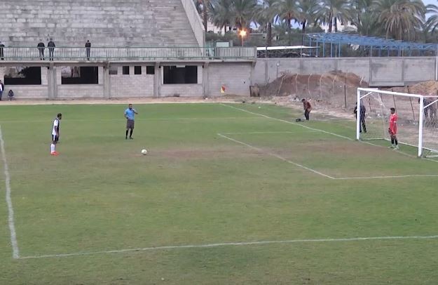 جانب من المباراة