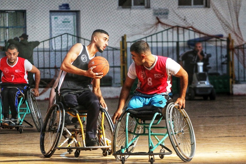 جانب من المباراة