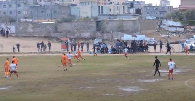 جانب من المباراة
