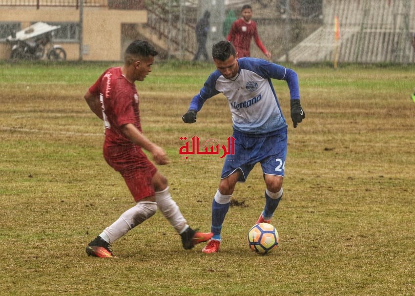 جانب من المباراة