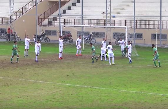 جانب من المباراة