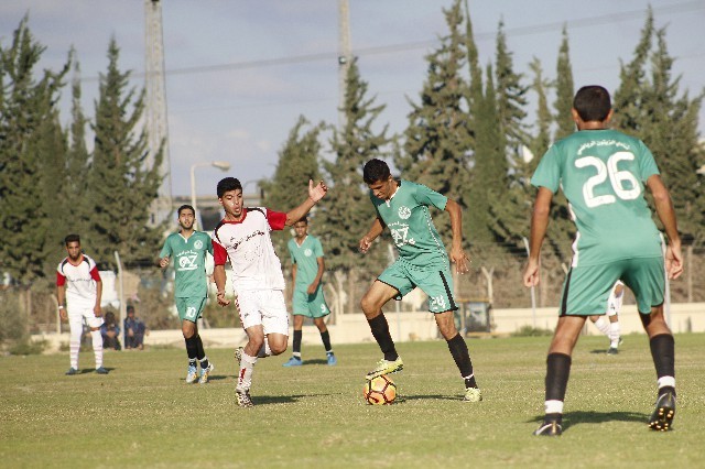جانب من أحد مباريات الزيتون السابقة