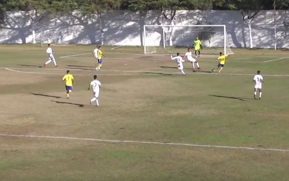 جانب من المباراة