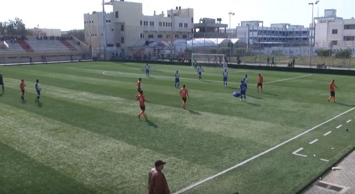 جانب من المباراة
