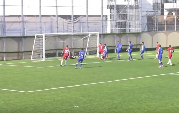 جانب من المباراة