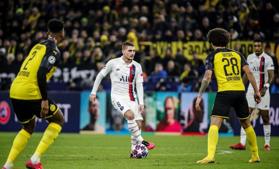 جانب من المباراة