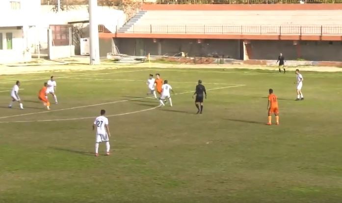 جانب من المباراة