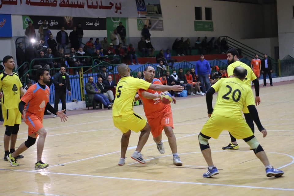 جانب من أحد مباريات اليد