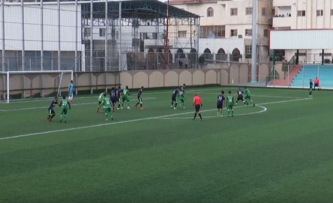 جانب من المباراة