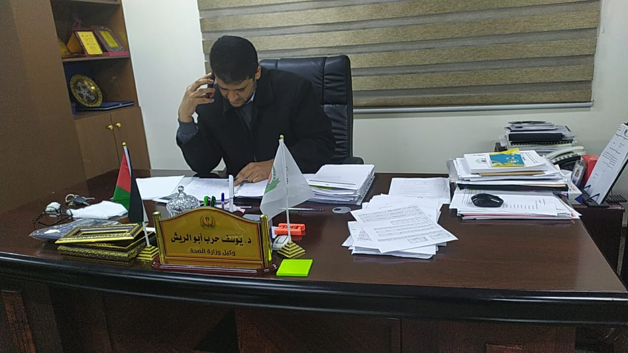 أبو الريش: نرفع الصوت عاليا لرفع الحصار عن غزة لمواجهة كورونا