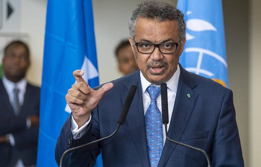 منظمة الصحة العالمية تيدروس أدهانوم