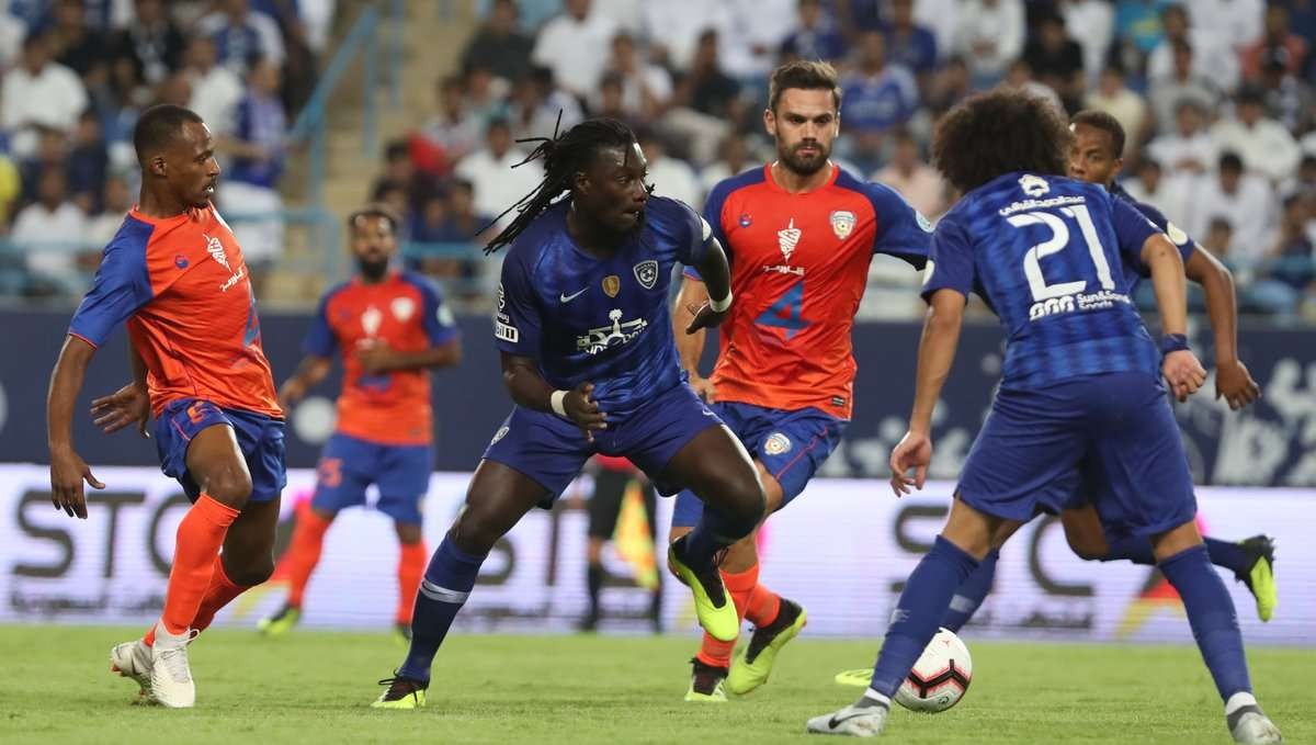 جانب من أحد مباريات المسابقة