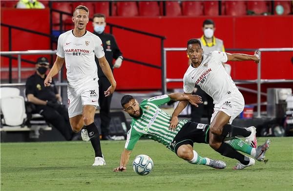 جانب من أحد مباريات الدوري الإسباني