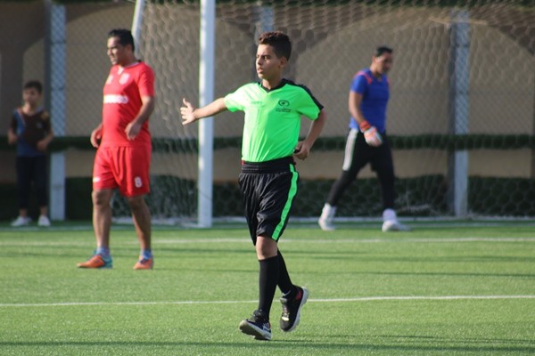 جانب من المباراة