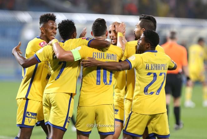 لاعبو النصر السعودي