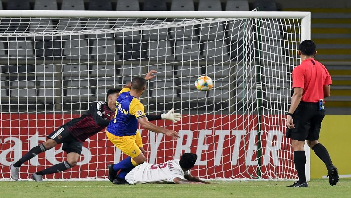 جانب من المباراة