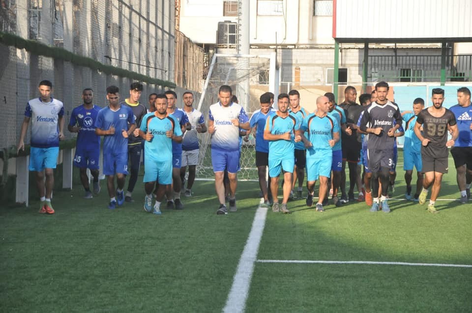 جانب من تدريبات شباب رفح