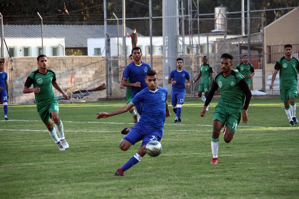 جانب من المباراة