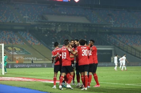 فرحة لاعبي الأهلي بالفوز